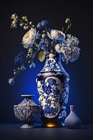 Still life Delft Blue style