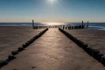 Wellenbrecher Cadzand-Bad