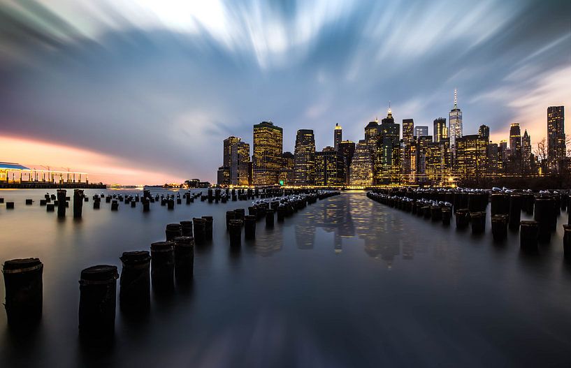 Polonais de parc de pont de Brooklyn par Menko van der Leij