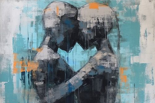 Gemälde Endlose Träumerei | Freundschaft