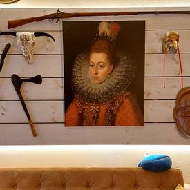 Customer photo: Margaret of Austria, Francis II Pourbus, on canvas