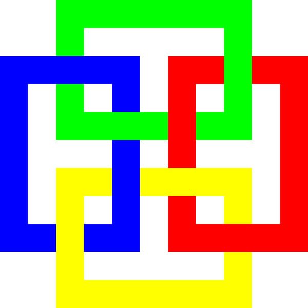Drunter und Drüber | Permutation | ID=11 | V=19 | 4xO | P #01-W von Gerhard Haberern