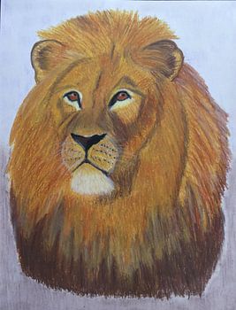 leeuw oliekrijt