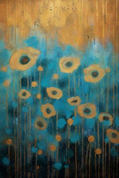 Gouden Bloemendroom van Whale & Sons