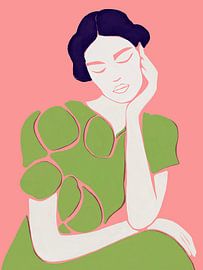 Daydream in Green by Cats & Dotz