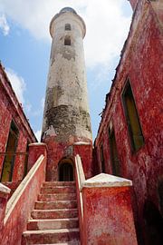 Oude vuurtoren op Klein Curacao by S.J.M. Vissers