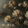 Growing Old III - modern fantasy flower still life by FRESH Fine Art