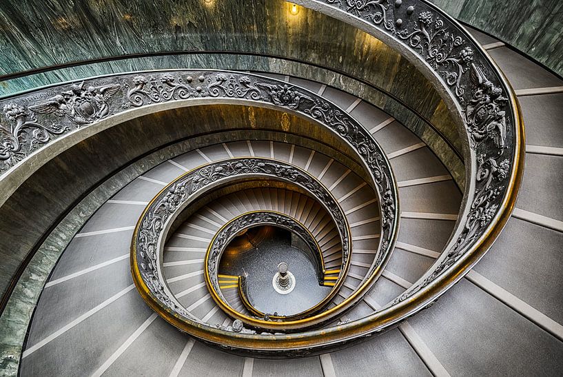 Bramante trap in Vaticaan van Michael Abid