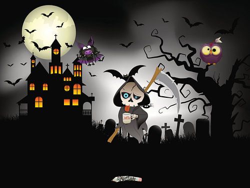 Le château d'Halloween