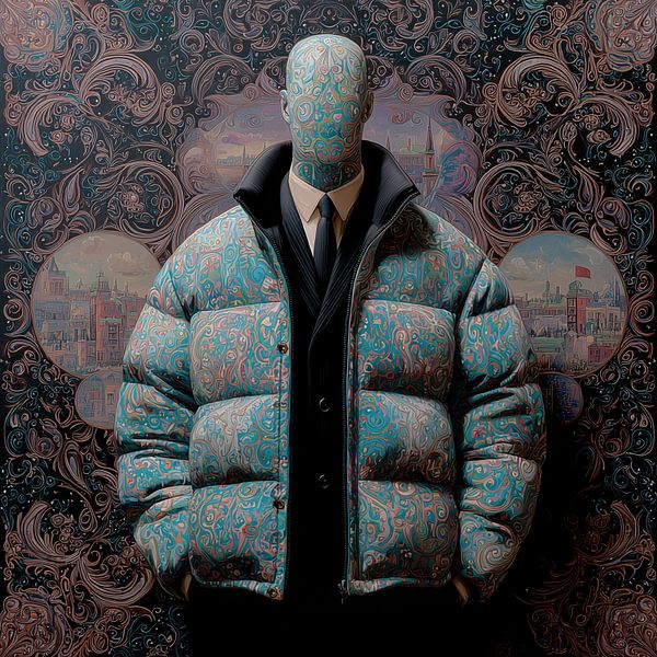 Puffer Jacket by ARTEO Paintings