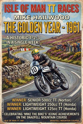 Mike Hailwood TT-race 1961