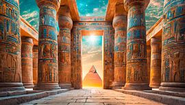 Egypte bij nacht