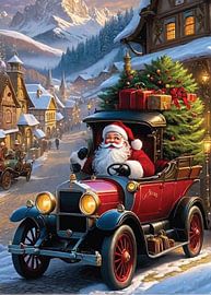 Une nuit de Noël magique Père Noël