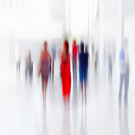 Femmes en rouge sur Anette Ohlendorf