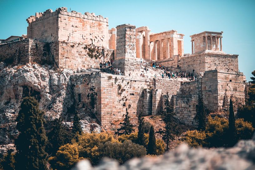 Acropolis of Athens by Leon Weggelaar