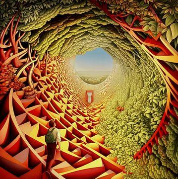 Maze of Perspective by Close2you.design