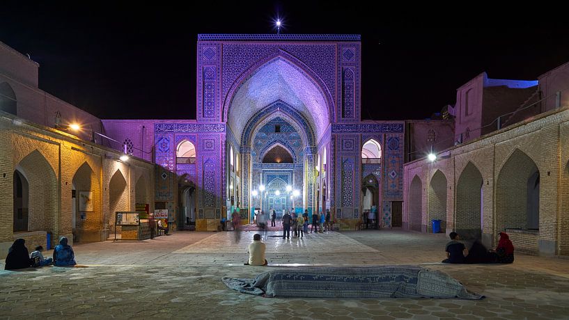 Jame moskee in Yazd van Jeroen Kleiberg