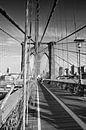 Auf der Brooklyn Bridge von Melanie Viola Miniaturansicht