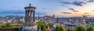 Charmante Abendstimmung in Edinburgh