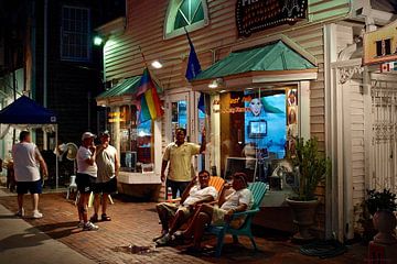 Key West (Florida) - Nachtleven in Duval Street sur Henk Frings