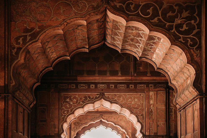 Bogen in prachtig paleis in India (gezien bij vtwonen) van <span class="secondary-font">Yvette Baur</span>