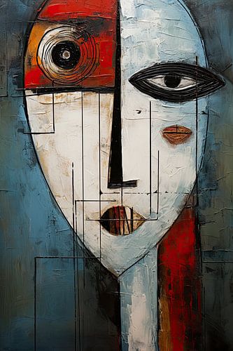 Abstract gezicht