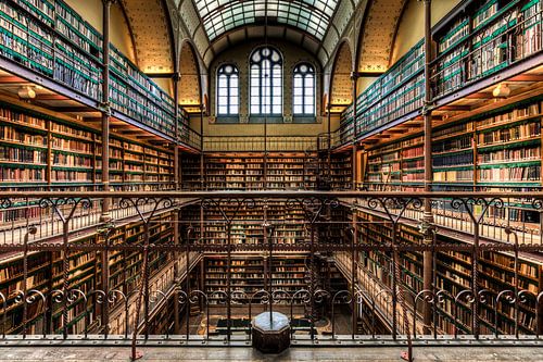 Bibliothèque du Rijksmuseum Amsterdam Symmetry