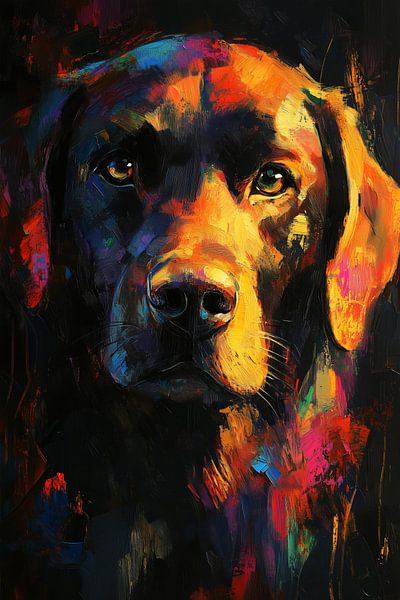 Dog portrait by ARTemberaubend