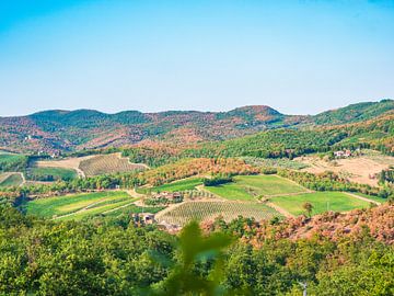 Toscaans landschap van Mustafa Kurnaz