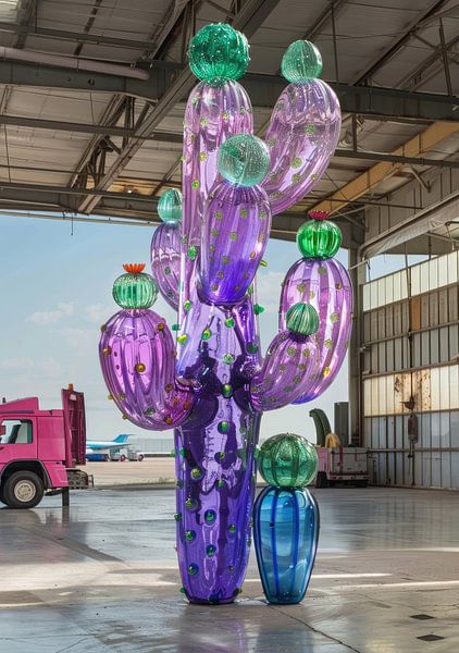 Sculpture de cactus 2 par studio snik.