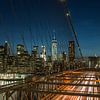Manhattan Lichter von Bart van der Horst