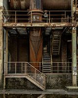 Usine industrielle escaliers aciérie