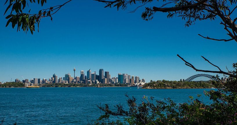 Uitkijk op de Skyline van Sydney van Kaj Hendriks