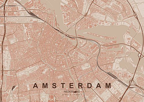 Stadtplan von Amsterdam