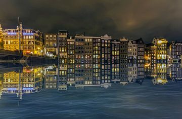 Damrak Amsterdam van Sidney Portier