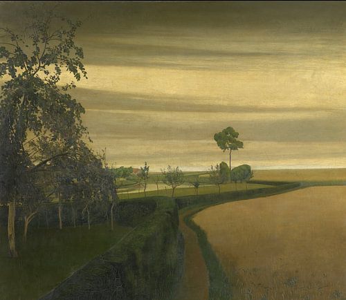 Het einde van een sombere dag, Valerius De Saedeleer