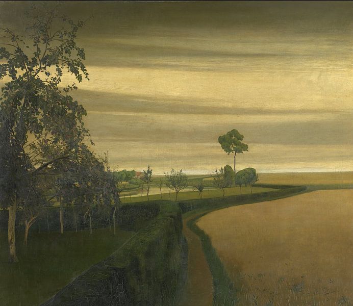 Het einde van een sombere dag, Valerius De Saedeleer van Meesterlijcke Meesters