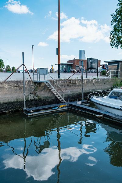 Silberstadt Hafen die Fähre von van Buren Fotografie