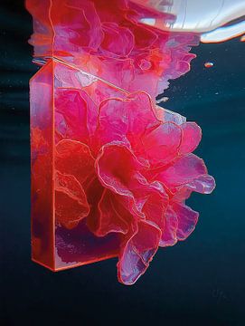 Rose Unterwasser von Jenny Bakker