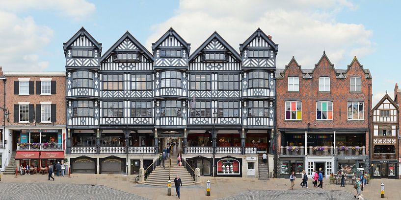 Chester | Bridge Street von Panorama Streetline