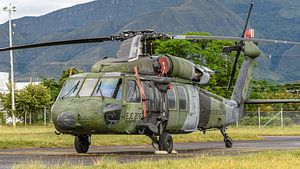 Kolumbianischer Sikorsky UH-60L Black Hawk.