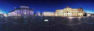 Berlin Bebelplatz - Panorama zur blauen Stunde