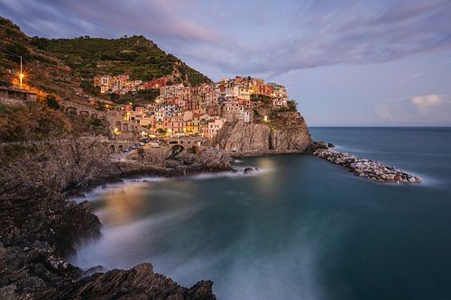 Manarola in the evening