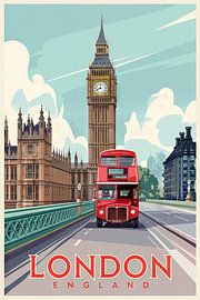 London, England. by Poster Art Shop