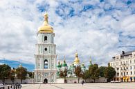 Sophia plein in Kiev Oekraïne van Bart van Eijden thumbnail