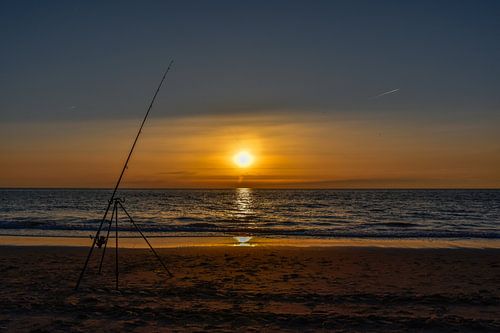 Fishing by Sunset