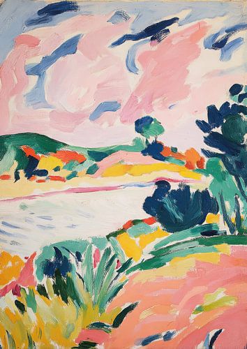 Abstract landscape - Matisse style