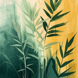 Bambou dans la lumière du matin sur Color Square