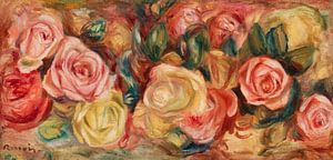 Roses by Pierre-Auguste Renoir by Gisela- Art for You
