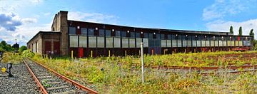 Vue panoramique du hangar à locomotives annulaires 1